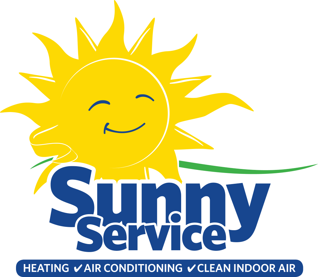 Sunny Service 3-color 2-line Logo