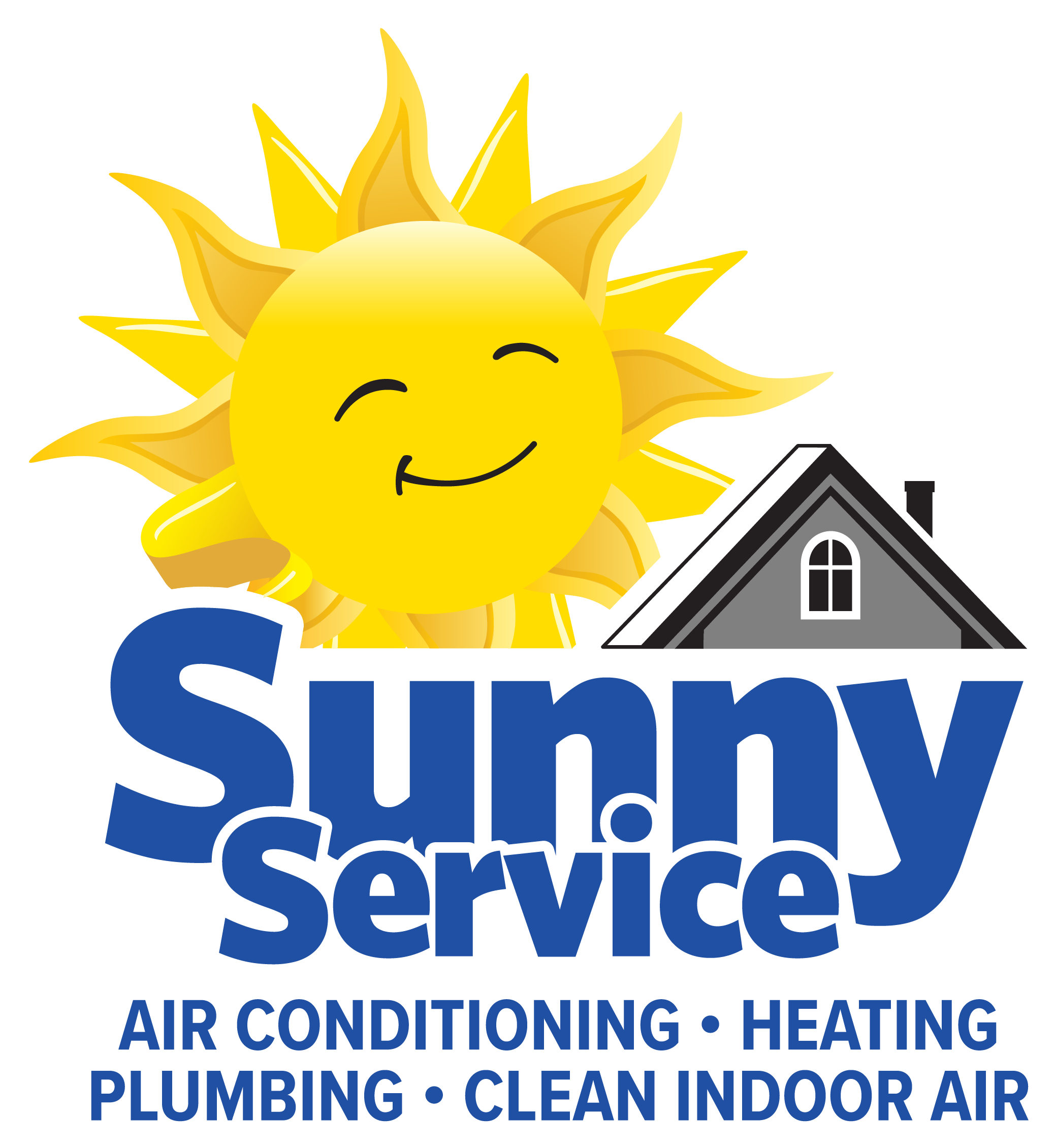 Sunny service logo